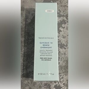 SkinCeuticals GLYCOLIC 10 RENEW OVERNIGHT 50ml / 1.7oz  Brand New Sealed Box